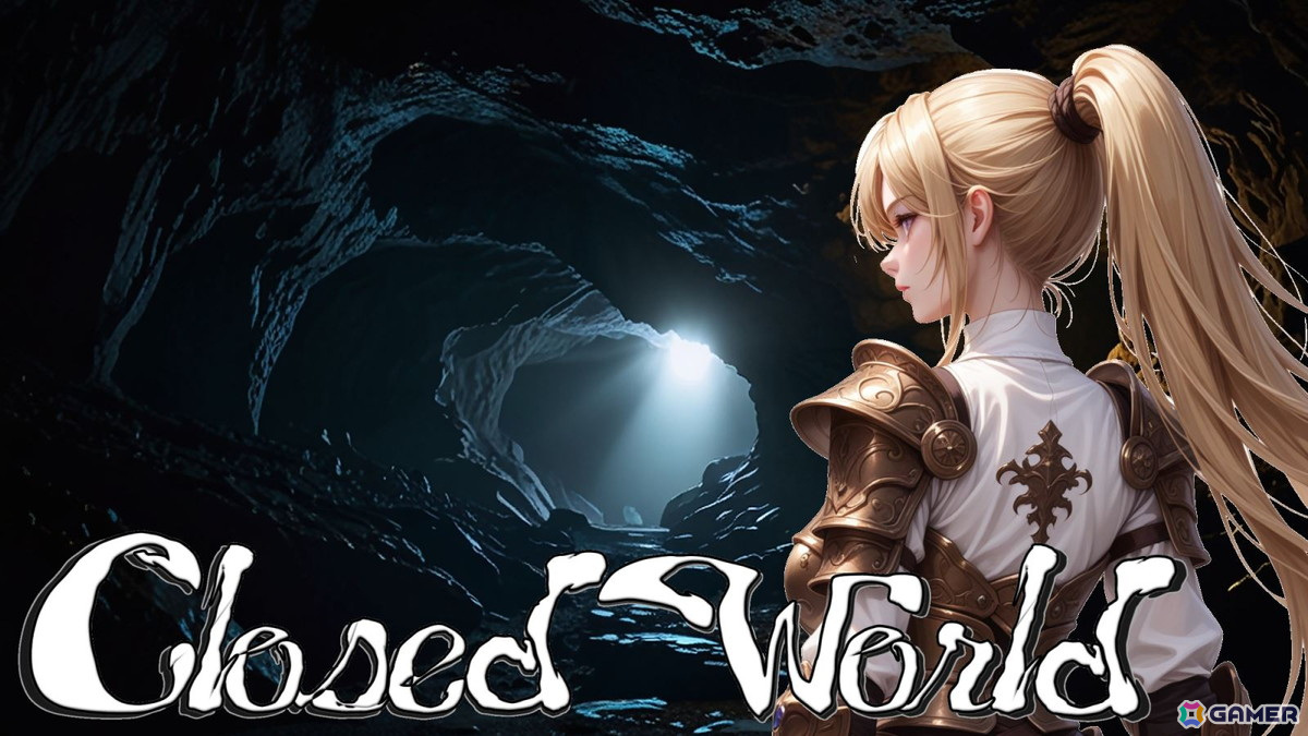 3Dで表現された広大な地下空間を冒険するRPG「Closed World ―閉ざされた世界の物語―」がSteamで8月2日に配信!の画像