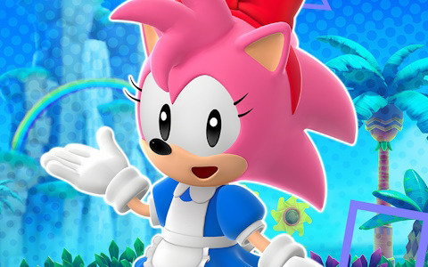 「ソニックスーパースターズ」エミーをウェイトレス衣装に切り替えて楽しめる無料DLC「ウェイトレスエミースキン」が配信!