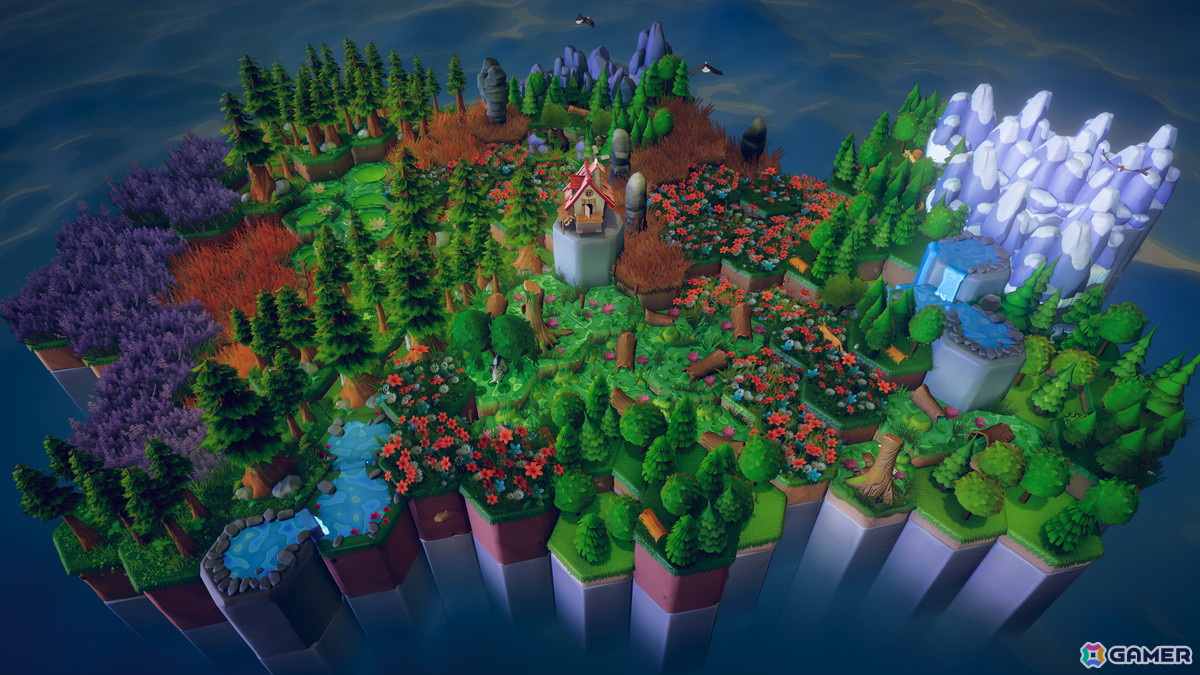 自然構築ゲーム「Preserve」の早期アクセスがSteamで8月9日より開始！パズルのように植物や動物を配置して生態系を繁栄させようの画像5