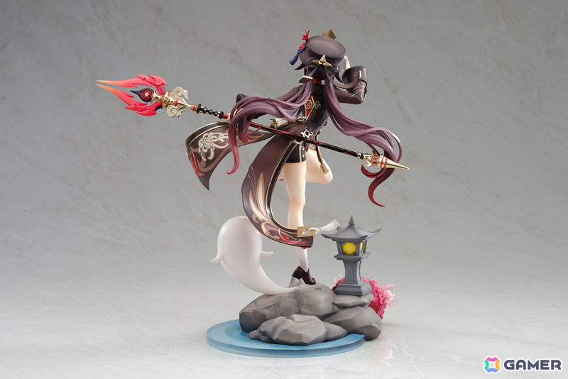 「原神」より往生堂の77代目堂主である「胡桃」がフィギュアとなって登場！特徴的な衣装やモチーフ武器の「護摩の杖」、相棒の幽霊まで忠実に再現の画像8