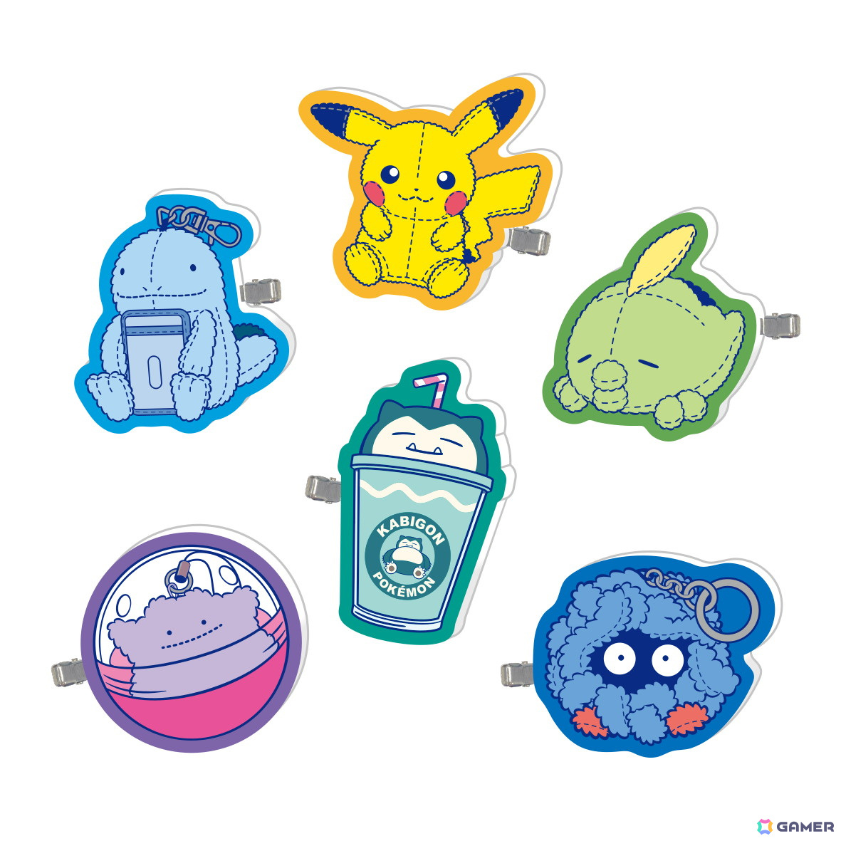 #Pokemon after school カプセルヘアクリップ