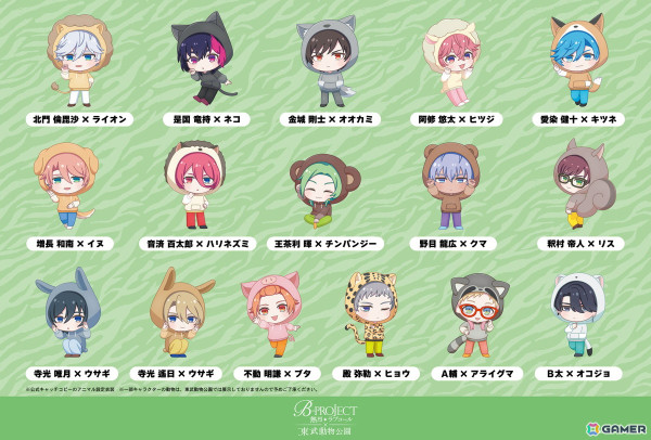 「B-PROJECT ～熱烈＊ラブコール～」と「東武動物公園」のコラボイベントが開催決定！の画像2