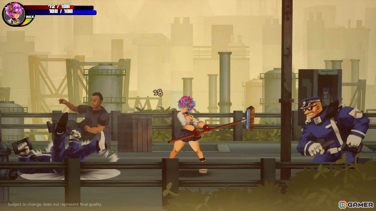 不良女子高生のスクールライフアクションRPG「Detained: Too Good for School」が「BitSummit Drift」に出展！の画像4