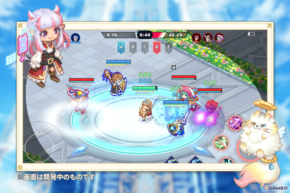 1プレイ5分で楽しめる2Dドット対戦ゲーム「チョコットスタジアム」が2024年夏頃に配信！事前登録受付も開始の画像