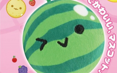 「スイカゲーム」フルーツたちをつなげられるマスコットやスマホショルダーコードが#C-pla限定で7月5日に発売！