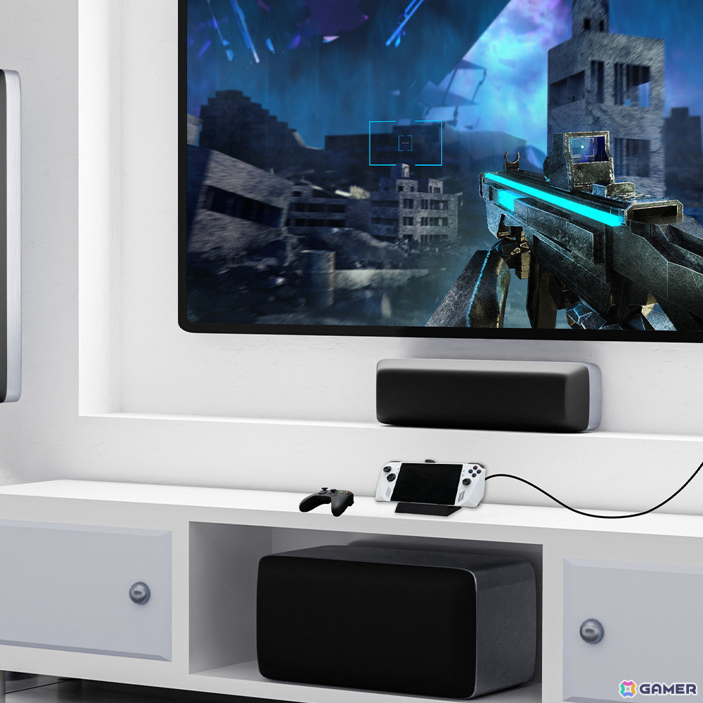 充電しながら映像出力や有線LANでの接続が可能なポータブルゲーミングPC用マルチポートドックが発売！の画像