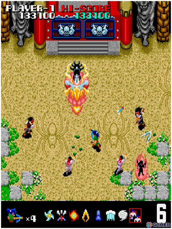 忍法の使い分けが攻略の鍵を握るシューティングゲーム「アーケードアーカイブス 妖魔忍法帖」が7月4日に配信！の画像