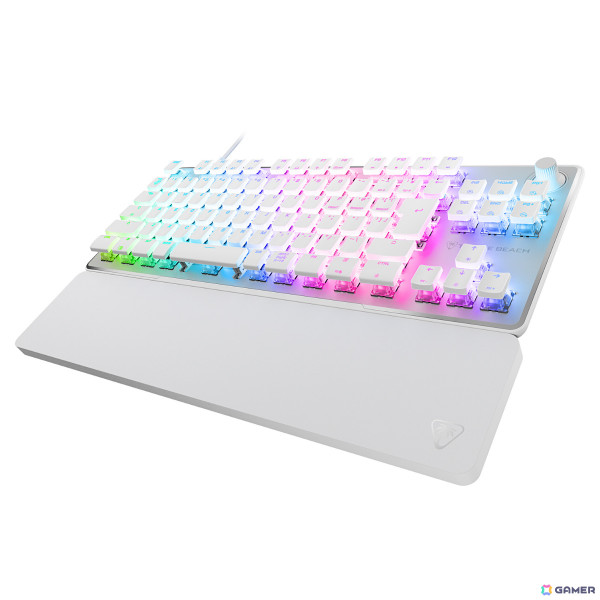 Turtle Beach製テンキーレスゲーミングキーボード「Vulcan II TKL Pro」の新色・ホワイトが7月5日より販売開始！の画像2
