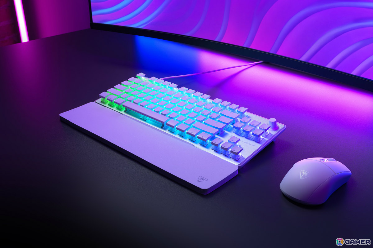 Turtle Beach製テンキーレスゲーミングキーボード「Vulcan II TKL Pro