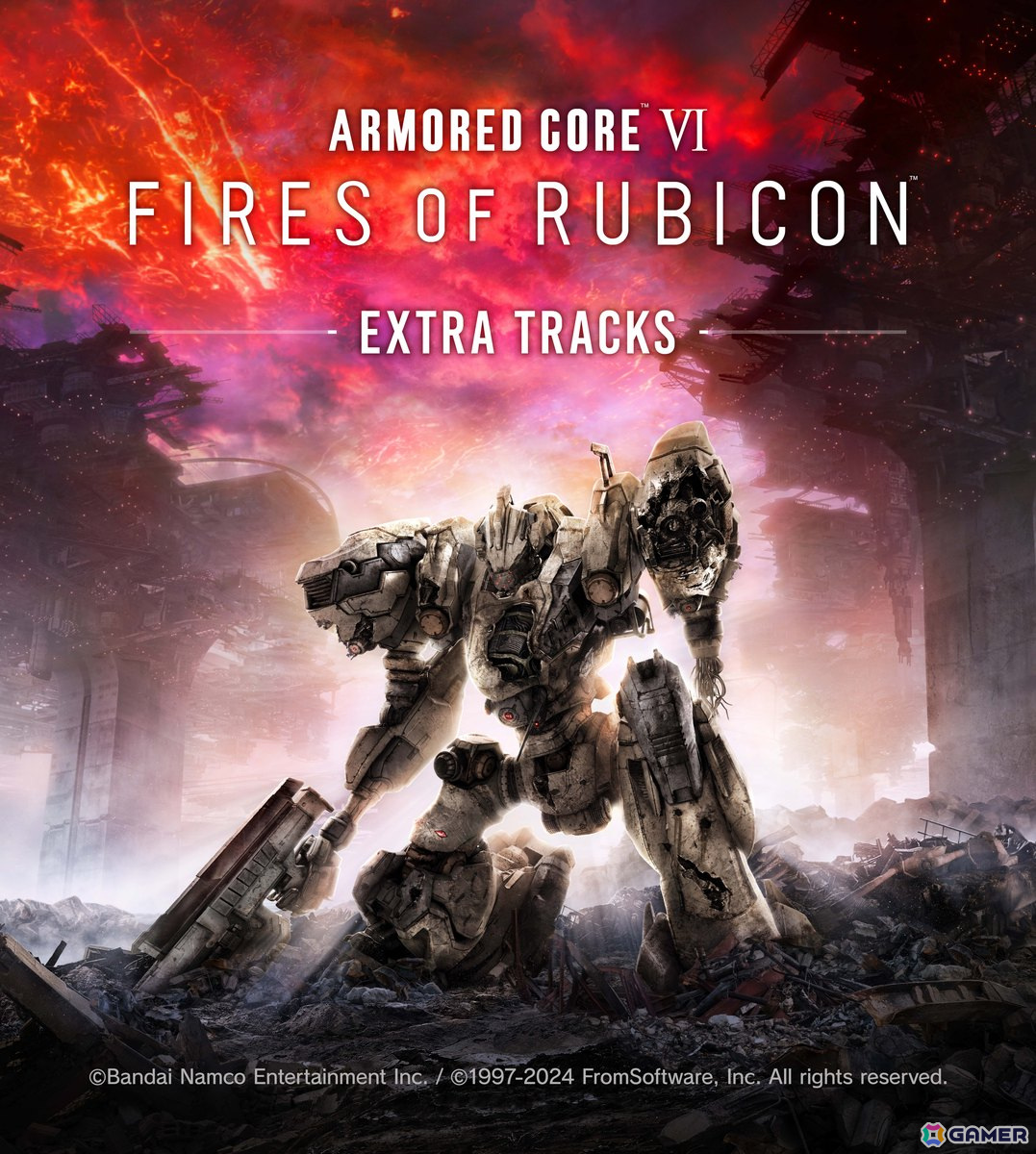 「ARMORED CORE VI FIRES OF RUBICON ORIGINAL SOUNDTRACK ‐Extra Tracks‐」が配信開始！の画像