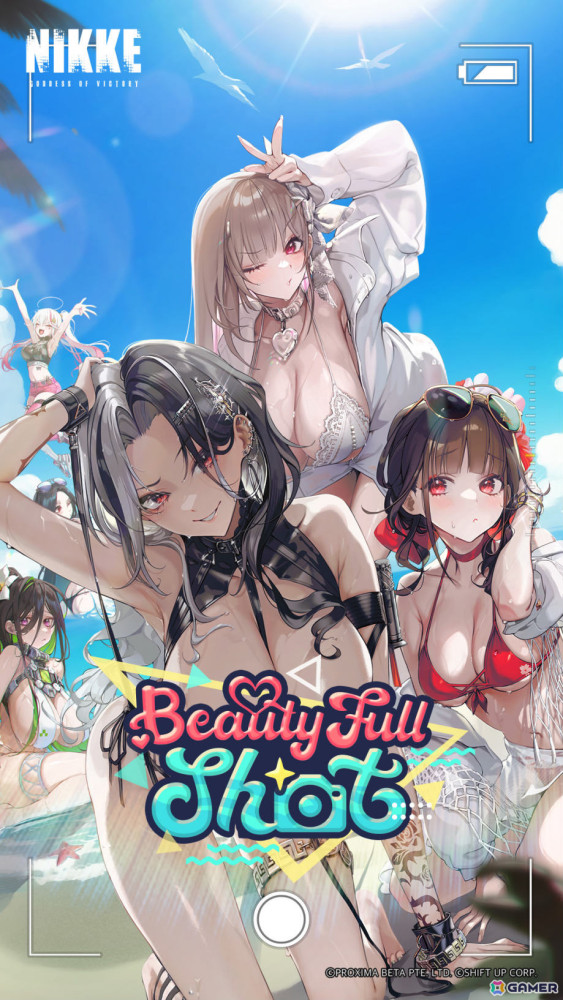 「勝利の女神：NIKKE」水着姿のサクラとロザンナがSSRで登場！夏をテーマにした新バージョン「BEAUTY FULL SHOT」が実装の画像14