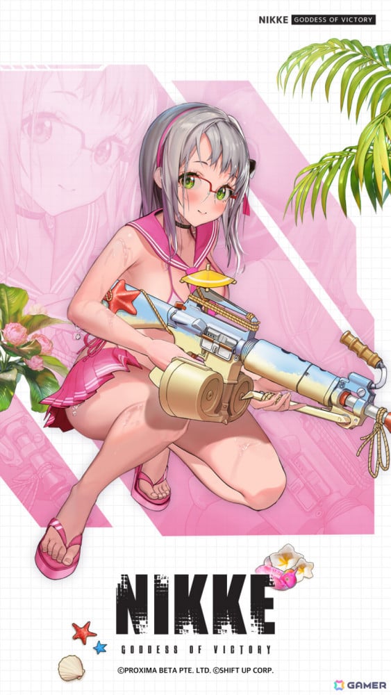 勝利の女神：NIKKE」水着姿のサクラとロザンナがSSRで登場！夏を