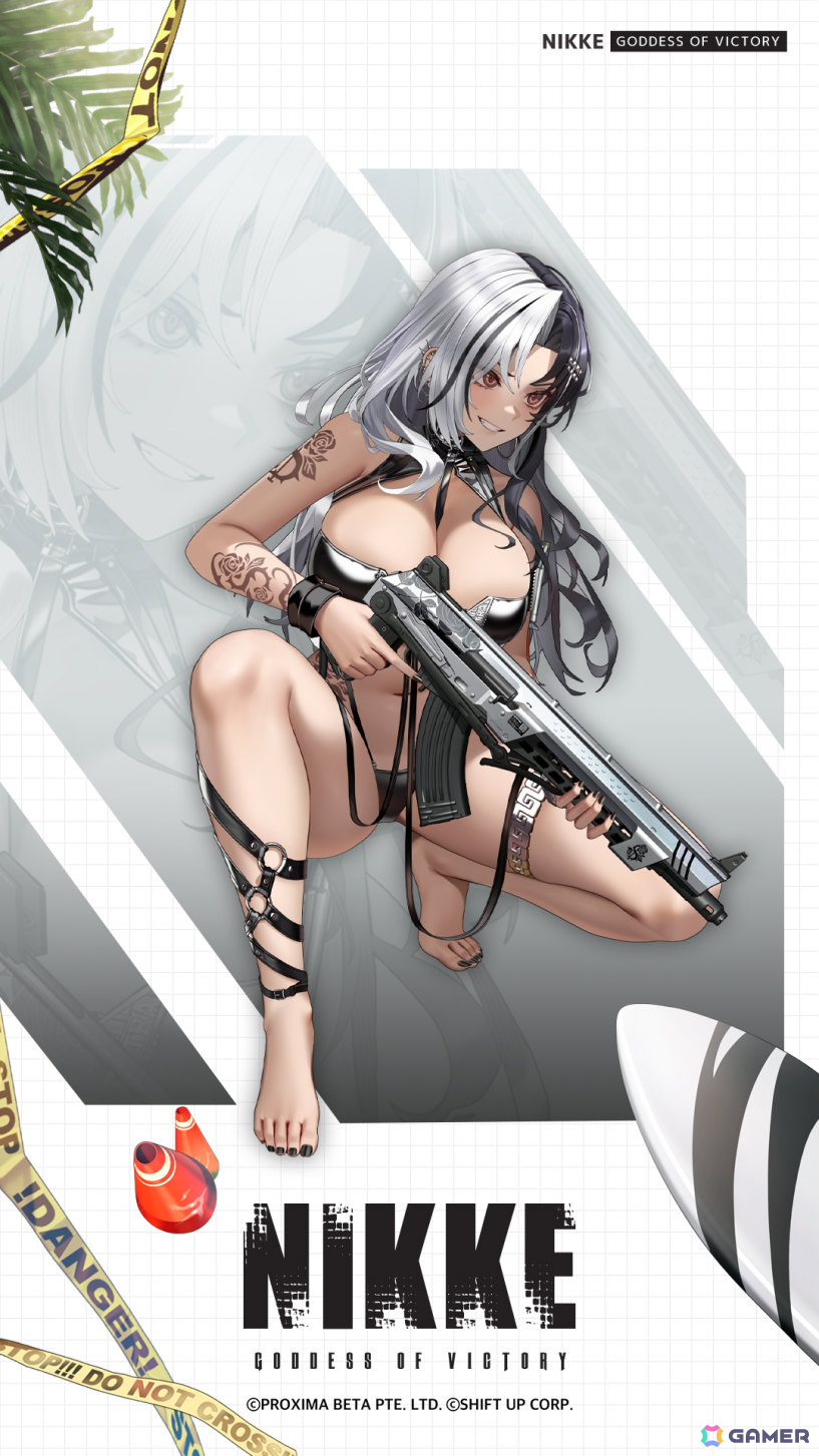 「勝利の女神：NIKKE」水着姿のサクラとロザンナがSSRで登場！夏をテーマにした新バージョン「BEAUTY FULL SHOT」が実装の画像