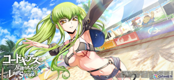 「ロススト」水着姿のC.C.やシャーリーが登場!イベント「ミステリアス・ビーチ! ~金色の略奪者~」も開催の画像4
