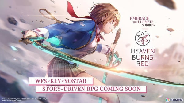 「ヘブバン」の英語版「Heaven Burns Red」が配信決定！配信はYostar Gamesが担当の画像1
