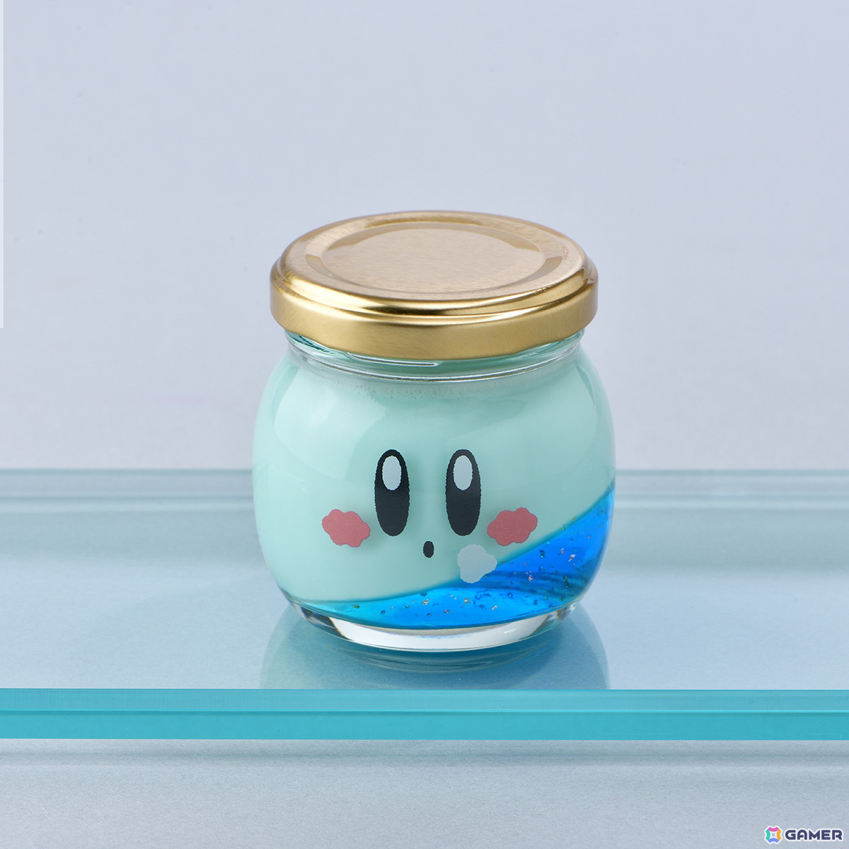 「カービィカフェ プチ」で4色4味の「カービィのカラフルプリン」が7月10日より販売！いちご味、オレンジ味、ライチ味、青りんご味の4種がラインナップの画像