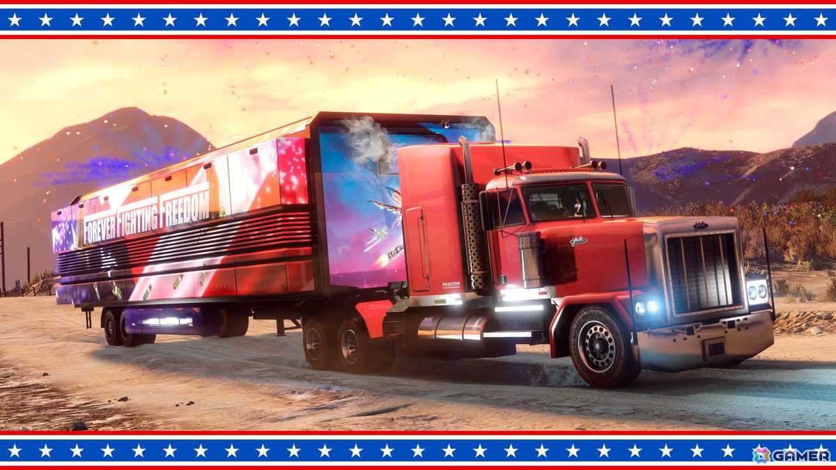 「GTAオンライン」で独立記念日イベントが開幕！星条旗カラーリングの車「カリンボーア」や「オーバーフロッド ピピストレロ」が登場の画像