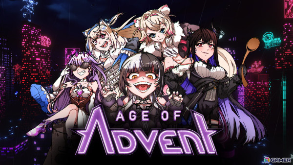 カジュアルアクションゲーム「Age of Advent」が「holo Indie」タイトルとして合流―hololive English-Adventメンバーモチーフのミニゲームで構成の画像1