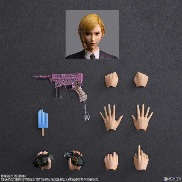 「FFVII リバース」エアリスやイリーナ、クラウド、ユフィのPLAY ARTS改が登場！「FFVII」よりザックス、クラウド＆デイトナのBRING ARTSもの画像