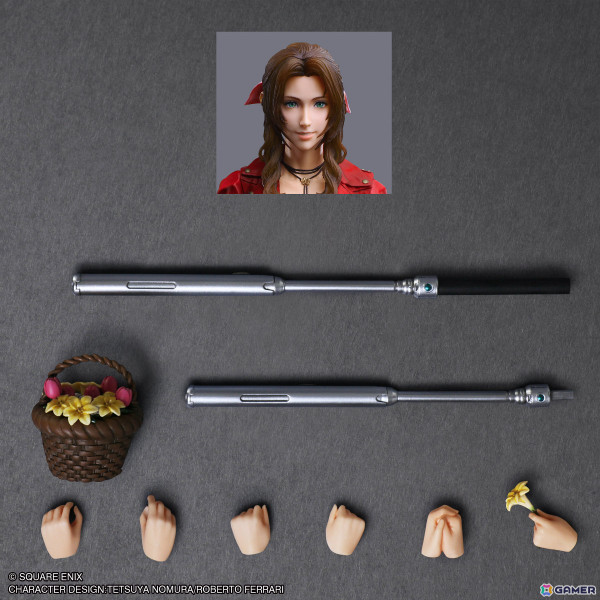 ファイナルファンタジーVII リバース プレイアーツ改 エアリス 新品未開封 ファイナルファンタジー 送料無料◇プレイアーツ改 ファイナル