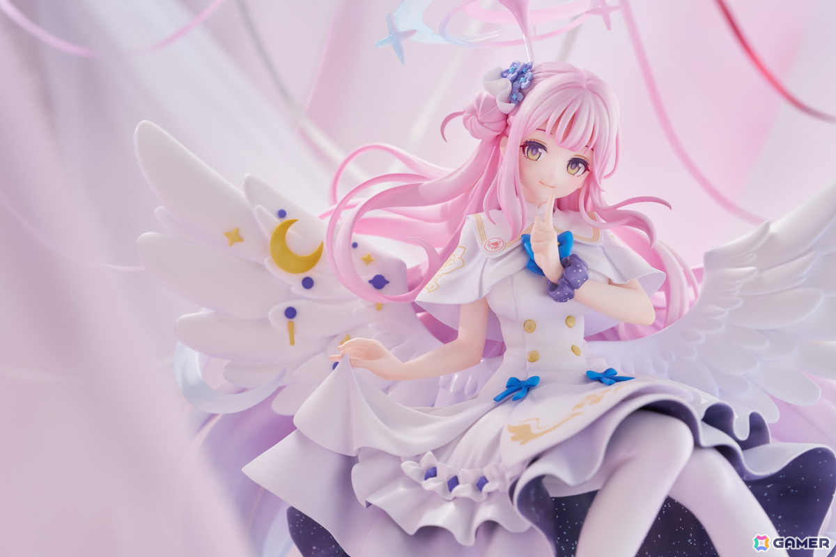 「ブルアカ」ミカの1/7スケールフィギュアが予約開始!特徴的な翼の飾りやドレス風の衣装が立体的に表現の画像