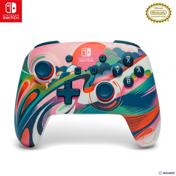 “浮世絵”モチーフの任天堂公認Switchコントローラーが7月19日に日本で先行発売！カップケーキにインスパイアされた「スプリングドリーム」もの画像2
