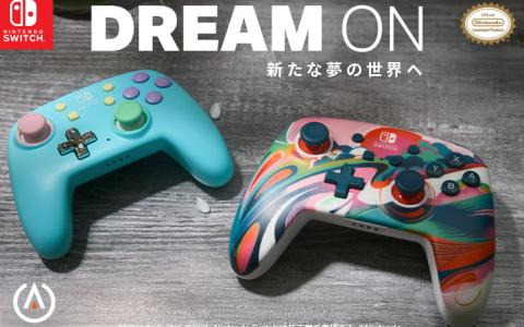 “浮世絵”モチーフの任天堂公認Switchコントローラーが7月19日に日本で先行発売！カップケーキにインスパイアされた「スプリングドリーム」も