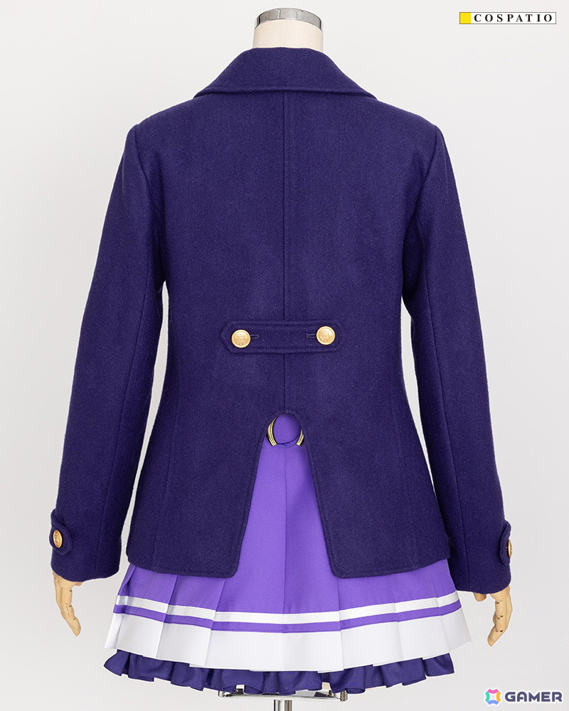「ウマ娘 プリティーダービー」トレセン学園ピーコートが2025年1月下旬に発売！校章が刻印されたオリジナルボタンの単品販売もの画像3