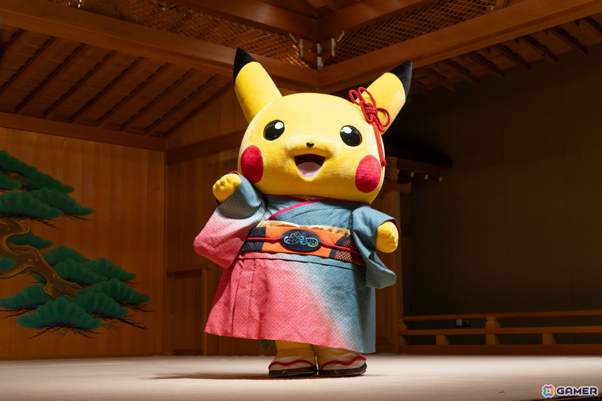 新作も加わり進化した「ポケモン×工芸展 ―美とわざの大発見―」がMOA美術館で開幕!伝統柄“工字繋ぎ”の着物を身につけたピカチュウも登場の画像