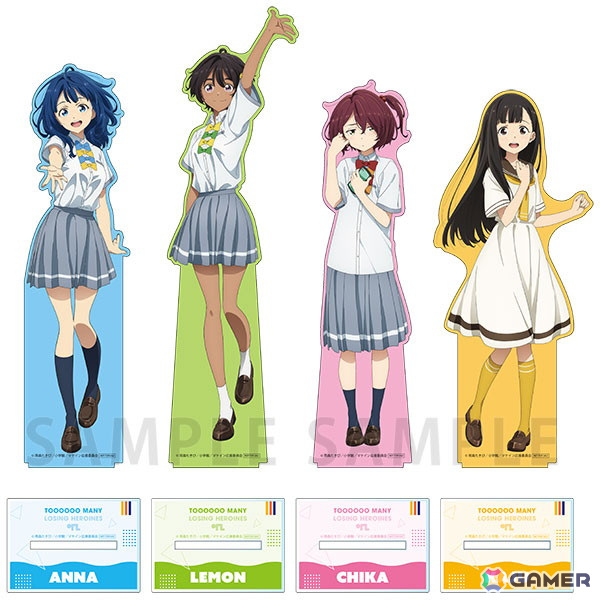 TVアニメ「負けヒロインが多すぎる！」放送記念ストアが7月14日