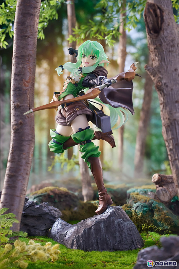 「ゴブリンスレイヤーII」妖精弓手がゴブリンに矢を放つ瞬間を躍動感たっぷりにフィギュア化！の画像1