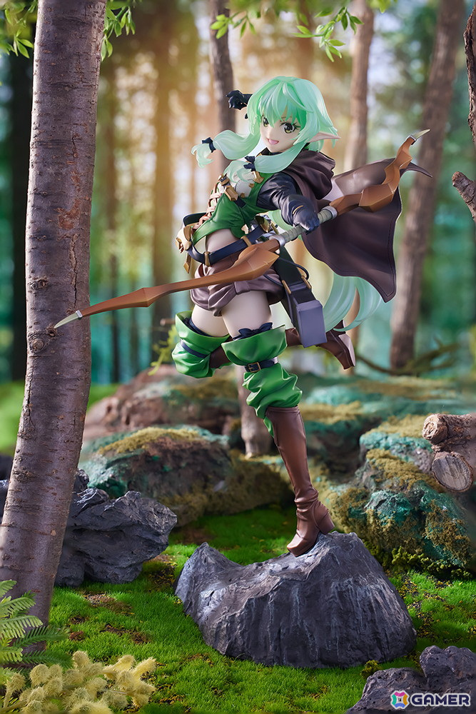 「ゴブリンスレイヤーII」妖精弓手がゴブリンに矢を放つ瞬間を躍動感たっぷりにフィギュア化!の画像