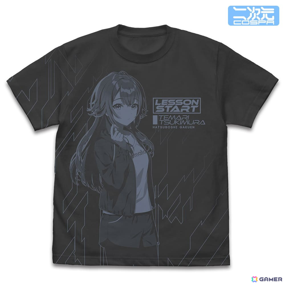 学マス」咲季や手毬たちのオールプリントTシャツとパスケースが登場