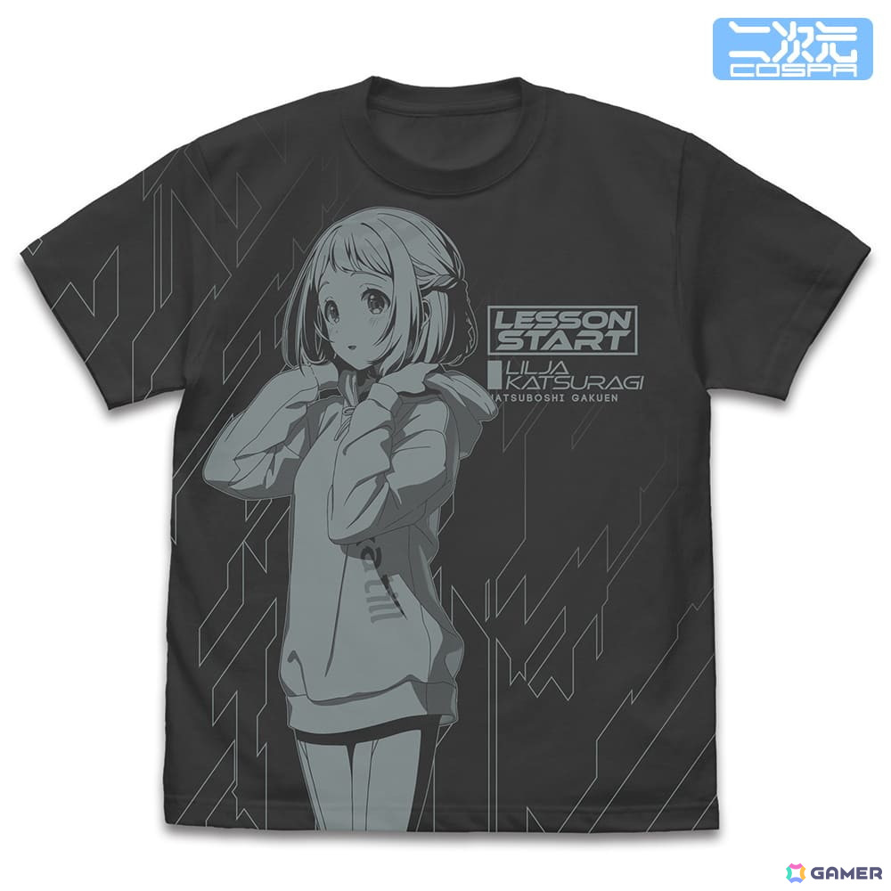 学マス」咲季や手毬たちのオールプリントTシャツとパスケースが登場