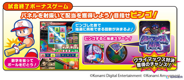 「パワフルプロ野球 開幕メダルシリーズ！」が順次稼働開始！ボールを打つ気持ちよさを体験可能なメダルプッシャーゲームの画像7