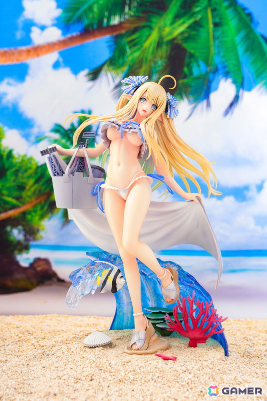 「アズレン」セントーの着せ替えスキン【砂浜のウンディーネ】を立体化！あみあみ限定特典でA2クリアポスターが付属の画像14