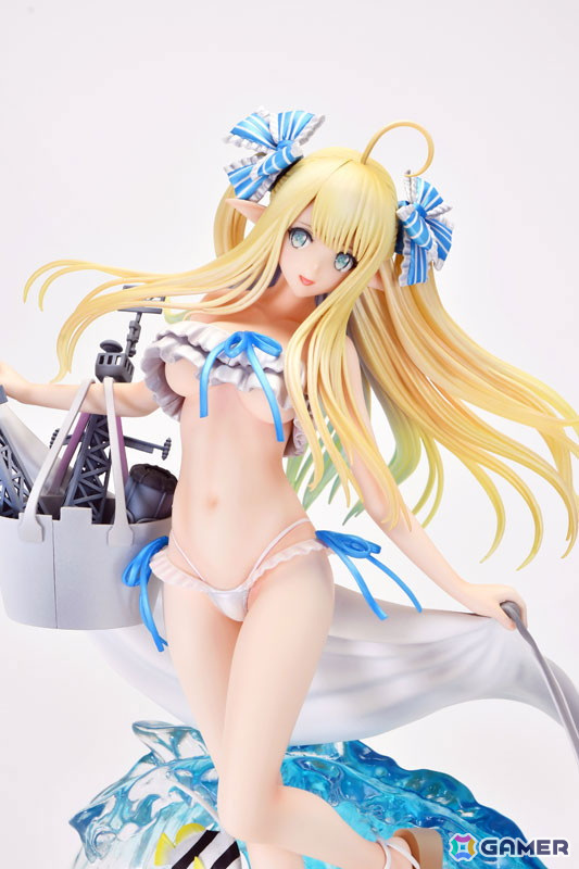「アズレン」セントーの着せ替えスキン【砂浜のウンディーネ】を立体化！あみあみ限定特典でA2クリアポスターが付属の画像16