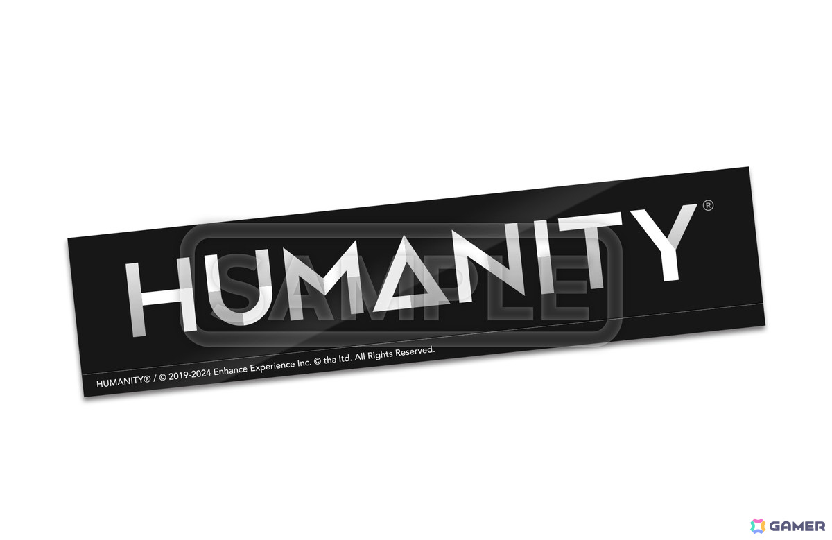 HUMANITY ロゴステッカー