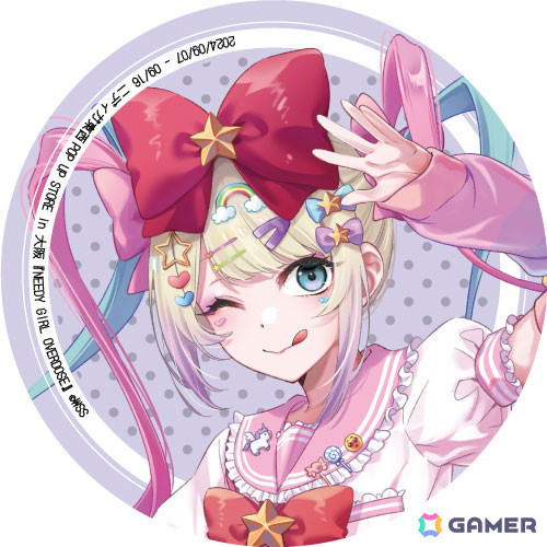「NEEDY GIRL OVERDOSE」のポップアップストア「ニディガ東西POPUPSTORE」が東京と大阪で開催！グッズ販売や等身大フィギュア・パネルなどの企画展示もの画像9
