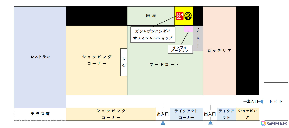 サービスエリアに全国初の常設カプセルトイ専門店が登場！「ガシャポンバンダイオフィシャルショップ」三木サービスエリア下り線店が7月18日にオープンの画像