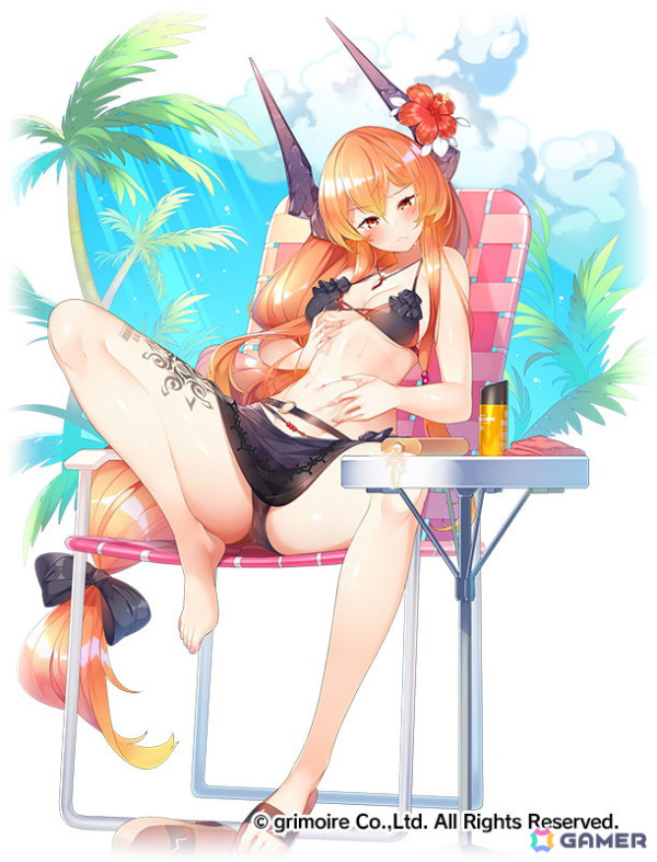 「ブレ×ブレ」で新製造フェス「魔剣製造《誰誰誰俺俺俺俺俺俺》」が開催！Lynnさん演じる限定ランクSS魔剣「焔華剣テュフォーン」に新水着魔装が登場の画像3
