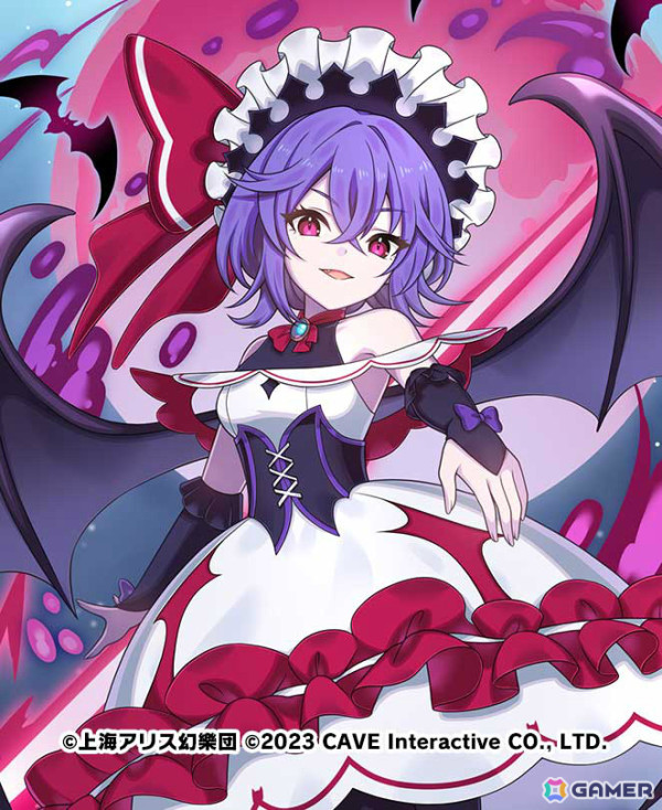 「ごまおつ」×「ゲンリプ」コラボにレミリア・スカーレット（CV：竹達彩奈）が参戦決定！の画像1