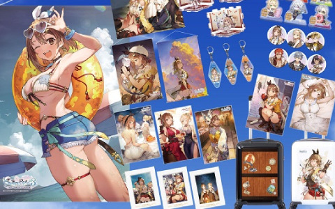 「ライザのアトリエ」5周年記念グッズ＆くじの販売が開始！トリダモノ氏描き下ろしのB2タペストリーなどが登場