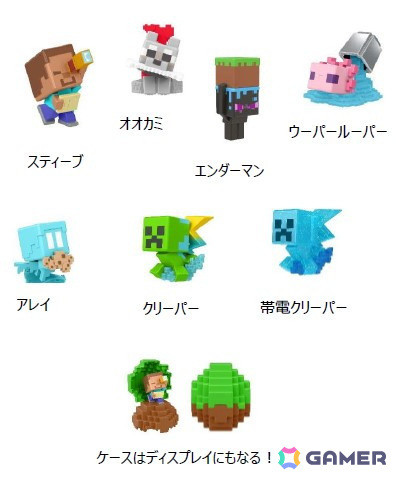 「マイクラ」頭でっかちな姿が可愛いモブヘッドフィギュアやボタンを押すとうなり声を上げるスニッファーのフィギュアなど4種のアイテムが7月下旬に発売！の画像4
