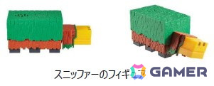 「マイクラ」頭でっかちな姿が可愛いモブヘッドフィギュアやボタンを押すとうなり声を上げるスニッファーのフィギュアなど4種のアイテムが7月下旬に発売!の画像