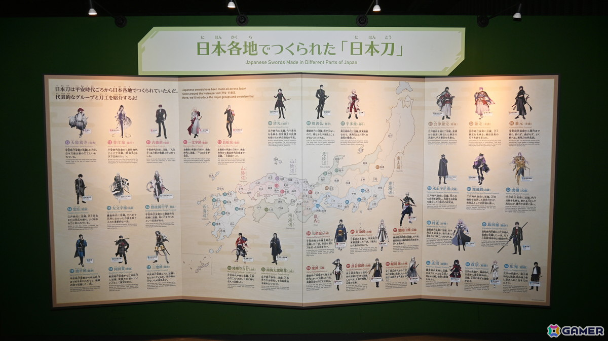 特別展「刀剣乱舞で学ぶ日本刀と未来展 -刀剣男士のひみつ-」をレポート!作刀プロジェクトで生まれた「今剣」や加州清光の剣術が見られる展示もの画像