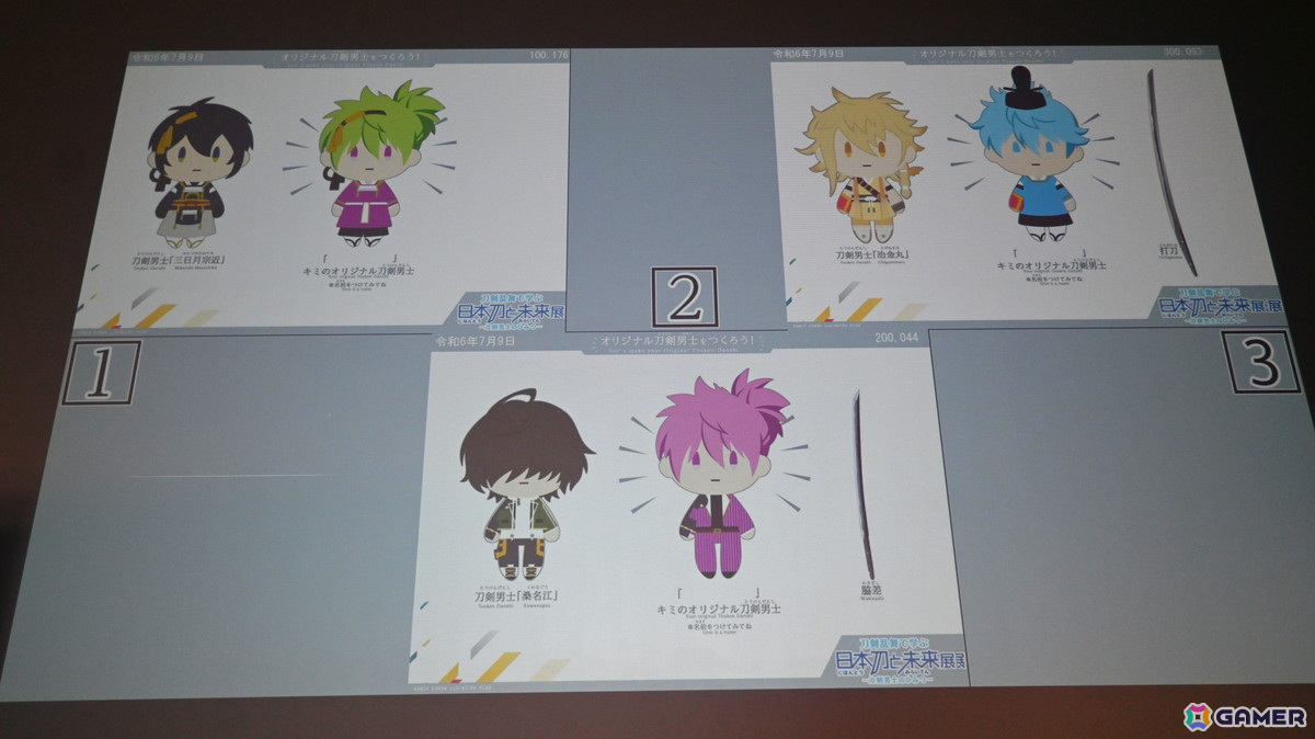 特別展「刀剣乱舞で学ぶ日本刀と未来展 -刀剣男士のひみつ-」をレポート!作刀プロジェクトで生まれた「今剣」や加州清光の剣術が見られる展示もの画像