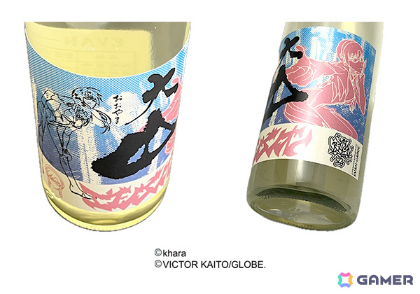 アーティスト・VICTOR KAITO氏の描く「エヴァンゲリオン」が日本酒ラベルに！初号機、2号機、アスカ、マリの4種がラインナップの画像