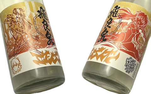アーティスト・VICTOR KAITO氏の描く「エヴァンゲリオン」が日本酒ラベルに！初号機、2号機、アスカ、マリの4種がラインナップ