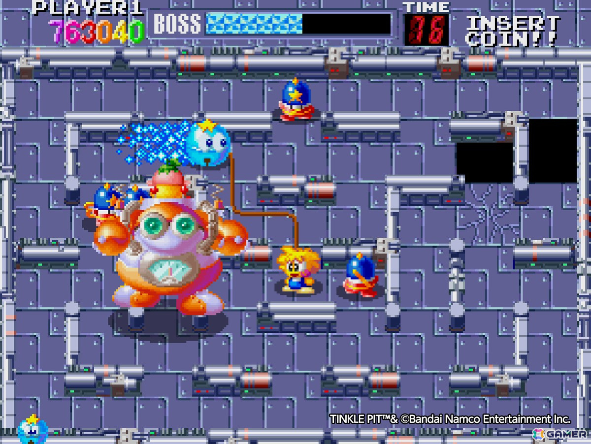「アーケードアーカイブス ティンクルピット」が7月11日に配信！往年のナムコキャラクターたちが大集合するアクションゲームの画像5